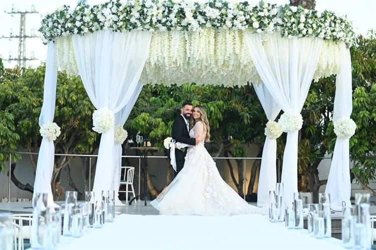 החתונה של עמית בכר עמית בכר ודקל גיני (צילום: momentos etay & shay)